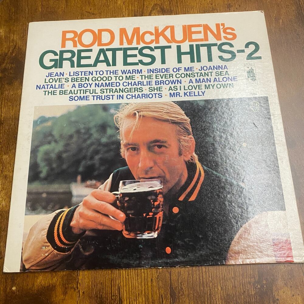 ROD MCKUEN "GREATEST HITS 2" LP 12" VINYL RECORD GATEFOLD VG+ CLEAN [35]